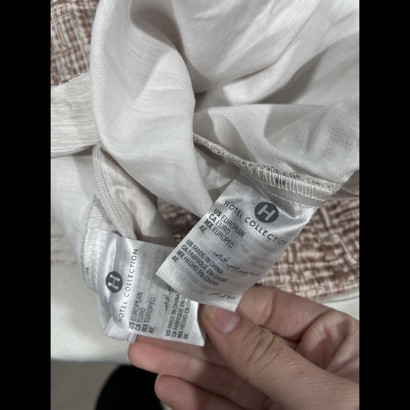 NIB $185‎ Hotel Collection Woodrose (2) Euro Sham - Picture 7 of 12